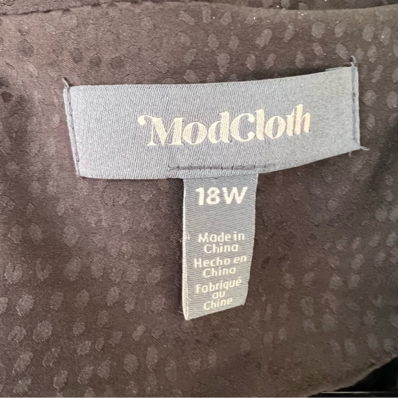 ModCloth Everything and More Wide-Leg Jumpsuit Vintage Style 1970s SIZE 18W EUC - Picture 7 of 9